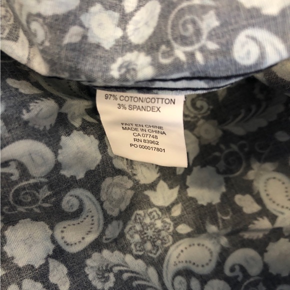 Robert Graham Men's Long Sleeve Button Down Shirt Sz. S Stretch Classic Fit - Picture 11 of 13